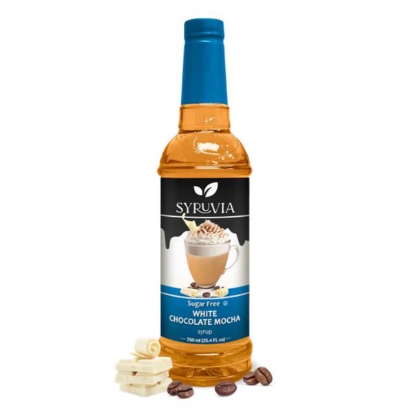 Suikervrije White Chocolate Mocha Siroop 750 ml