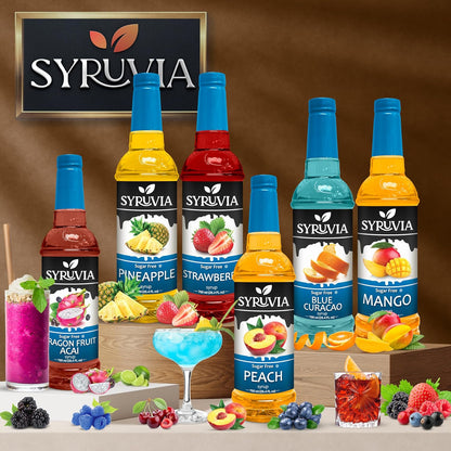 Sugar-Free Blue Raspberry Syrup