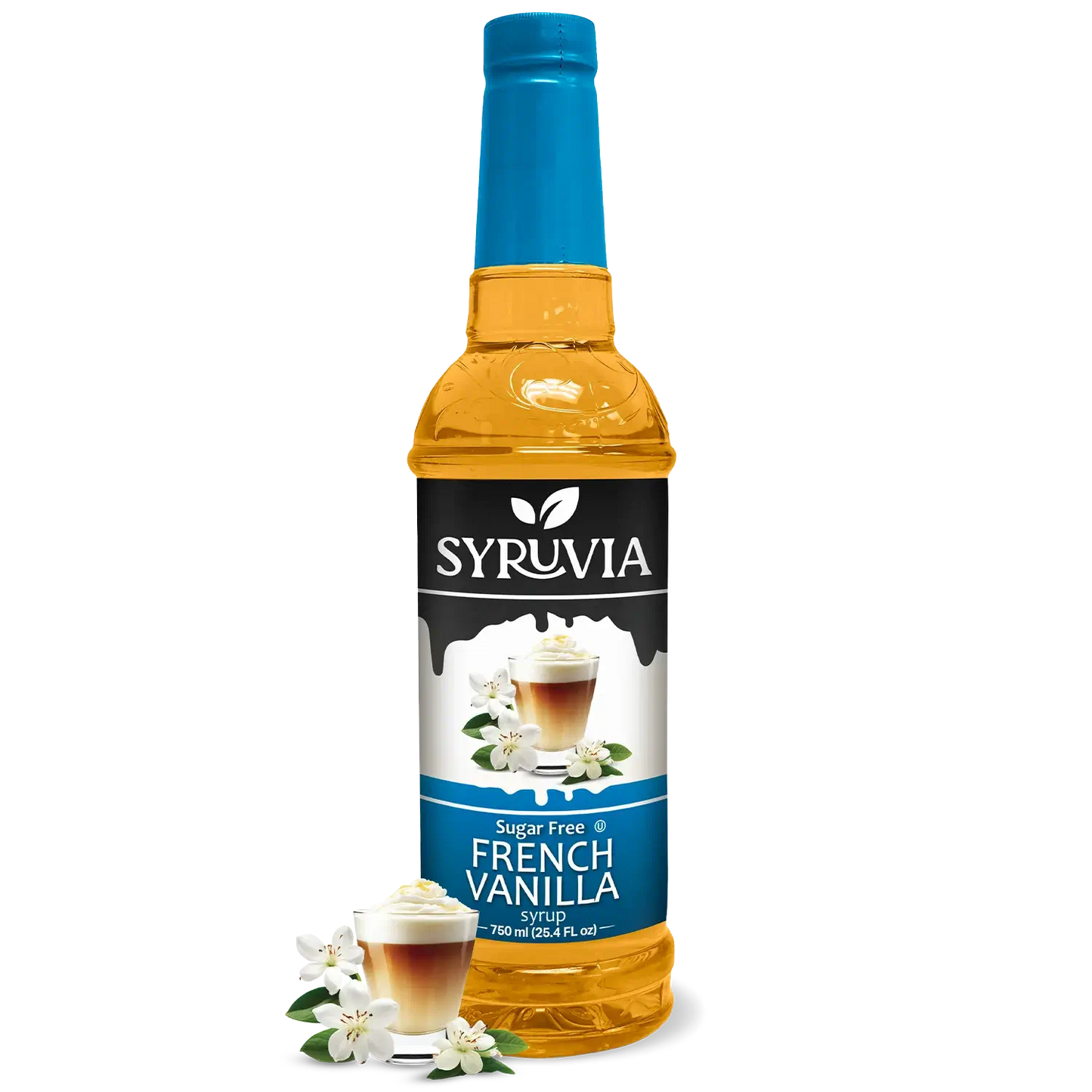French vanilla syrup for coffee zero  sugar 