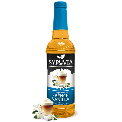 French vanilla syrup for coffee zero  sugar 