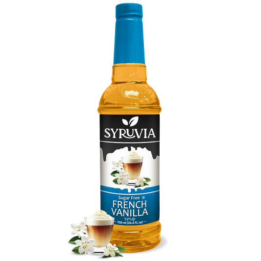 French vanilla syrup for coffee zero  sugar 