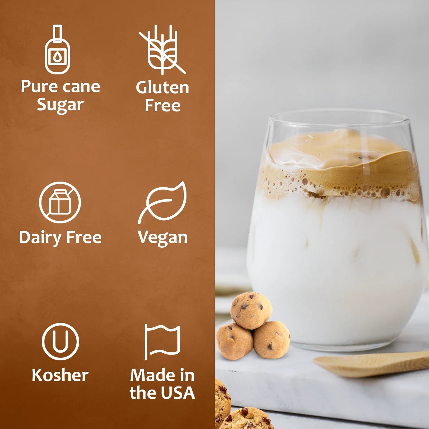 Chocolate Chip Cookie Dough Syrup