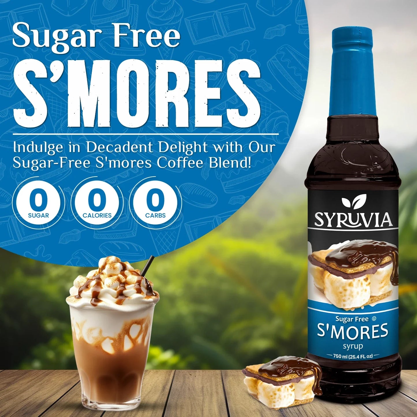 Sirop S'mores sans sucre