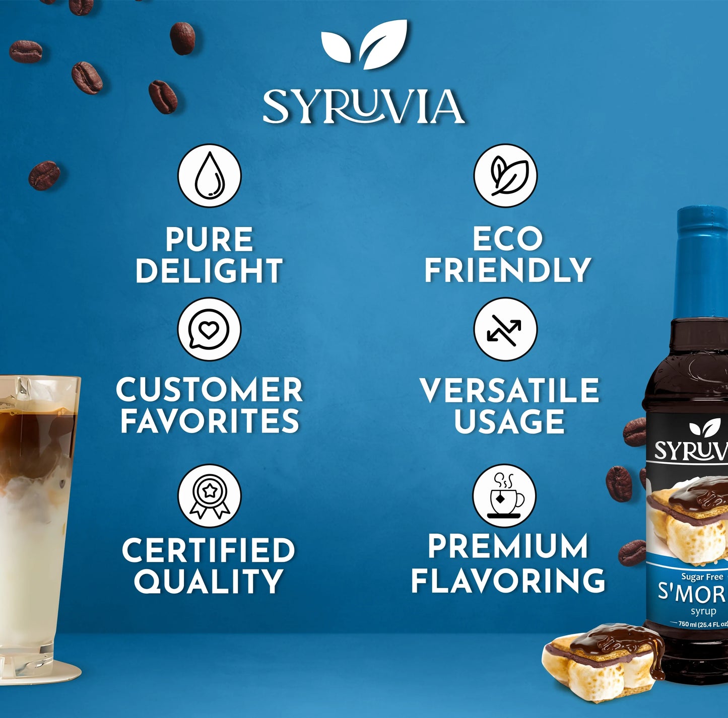 Sirop S'mores sans sucre