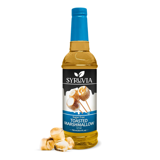 Sirop de guimauve grillée sans sucre