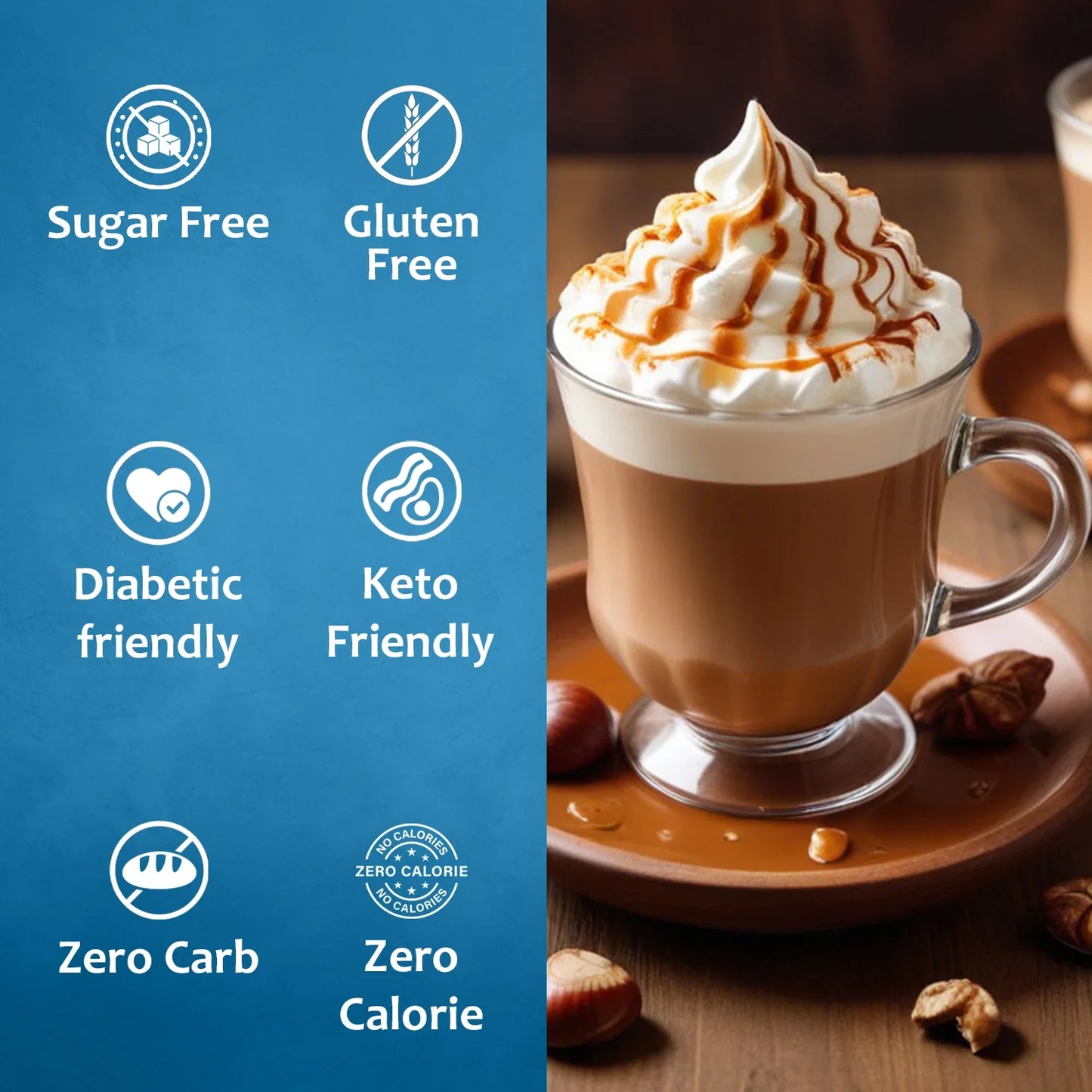 sugar free Chesnut Prline coffee syrup
